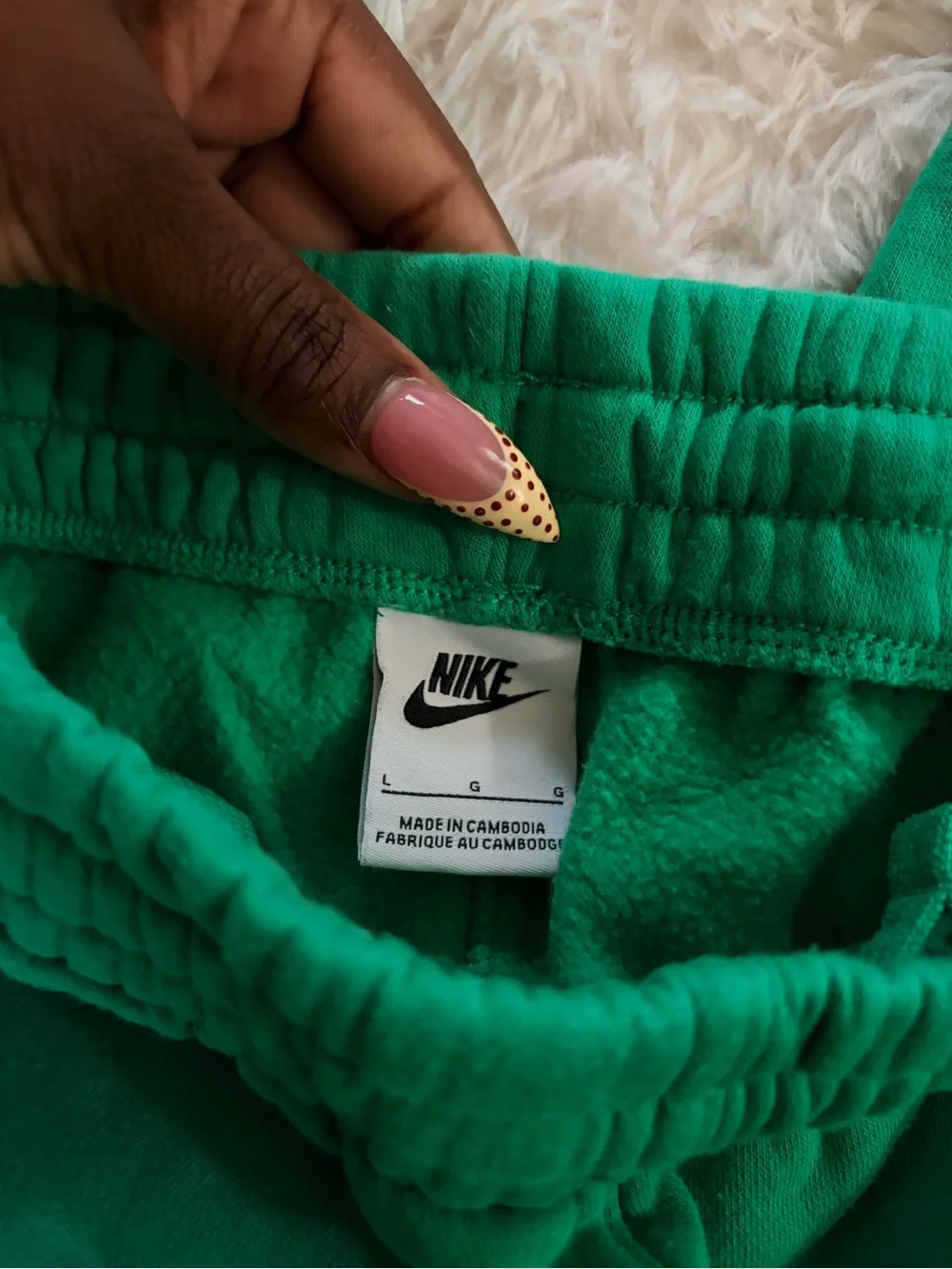 Nike Kids Green Jogger Set